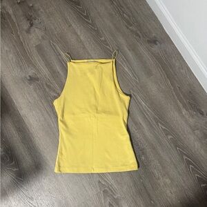 Yellow Women's Sleeveless Top
